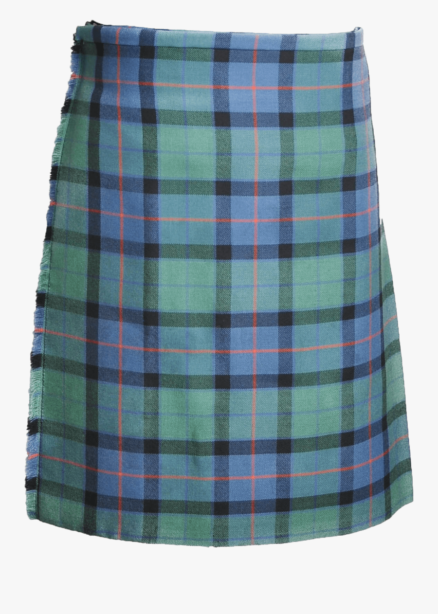 Vintage Tartan Kilt - Flower Of Scotland Tartan Kilt, Transparent Clipart