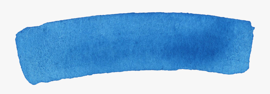 Blue Brush Stroke Png - Blue Watercolor Brush Stroke Png, Transparent Clipart