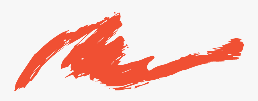 American Mural Project Signture Paint Stroke - Paint Line Png, Transparent Clipart