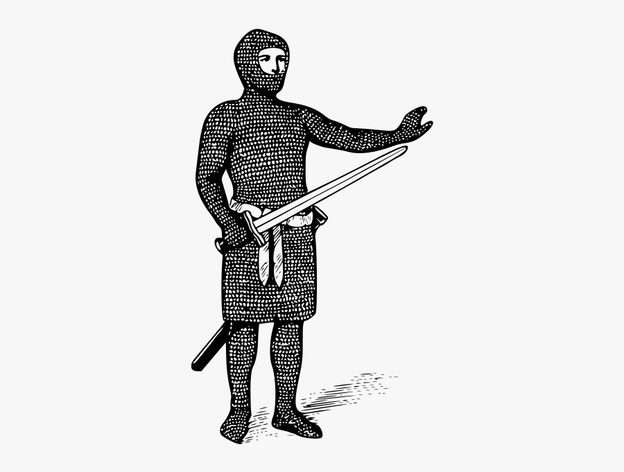 Lacrosse,knight,kilt - Chain Mail Armour Clipart, Transparent Clipart