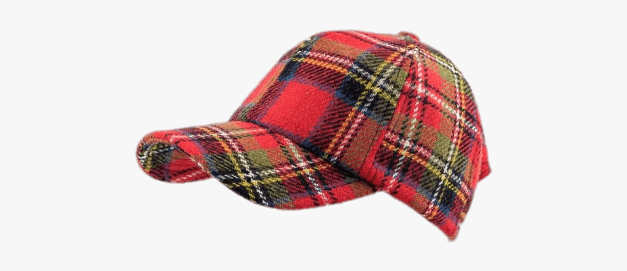 Tartan Baseball Cap - Stewart Tartan Baseball Caps, Transparent Clipart