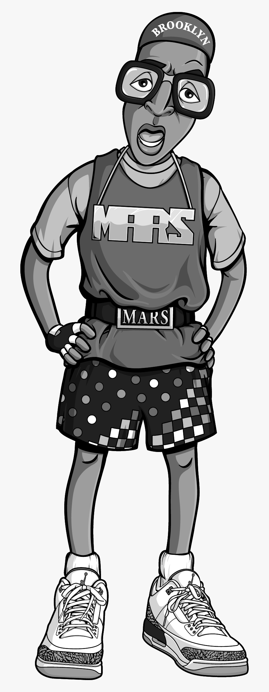 Mars Clipart Illustration - Mars Blackmon Cartoon, Transparent Clipart