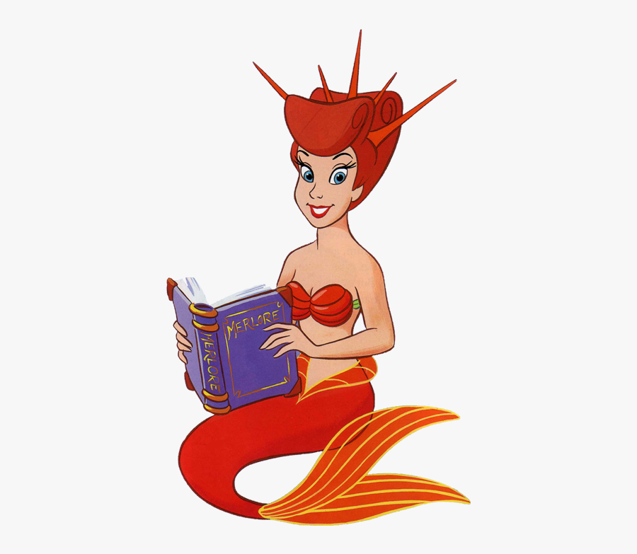 Little Mermaid Attina, Transparent Clipart