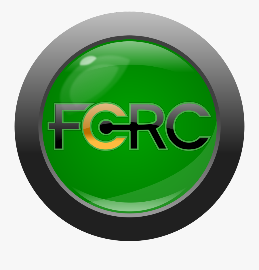 Fcrcbuttonwithtext - لوغو على شكل دائرة, Transparent Clipart