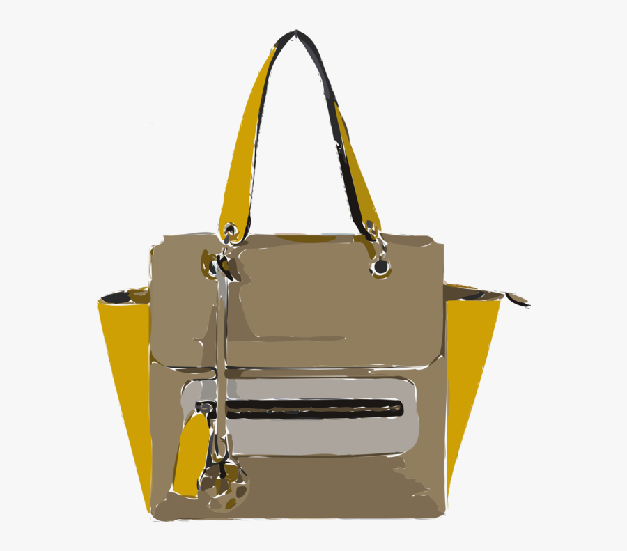 Brown,leather,brand - Tote Bag, Transparent Clipart