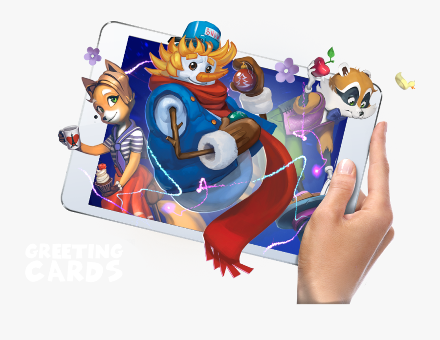 Clip Art Augmented Reality Coloring Books - Cartoon, Transparent Clipart