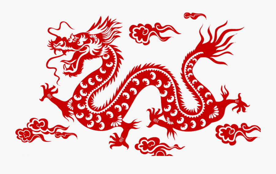 Clipart Dragon Paper - Chinese Loong, Transparent Clipart