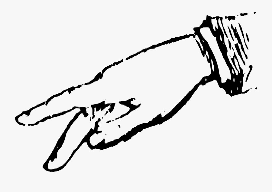 Deaf Alphabet P - Sign Language, Transparent Clipart