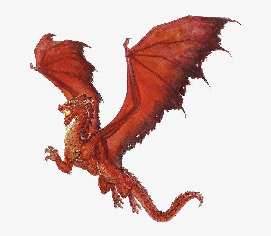 Red Dragon Png Picture - Dnd 5e Red Dragon, Transparent Clipart