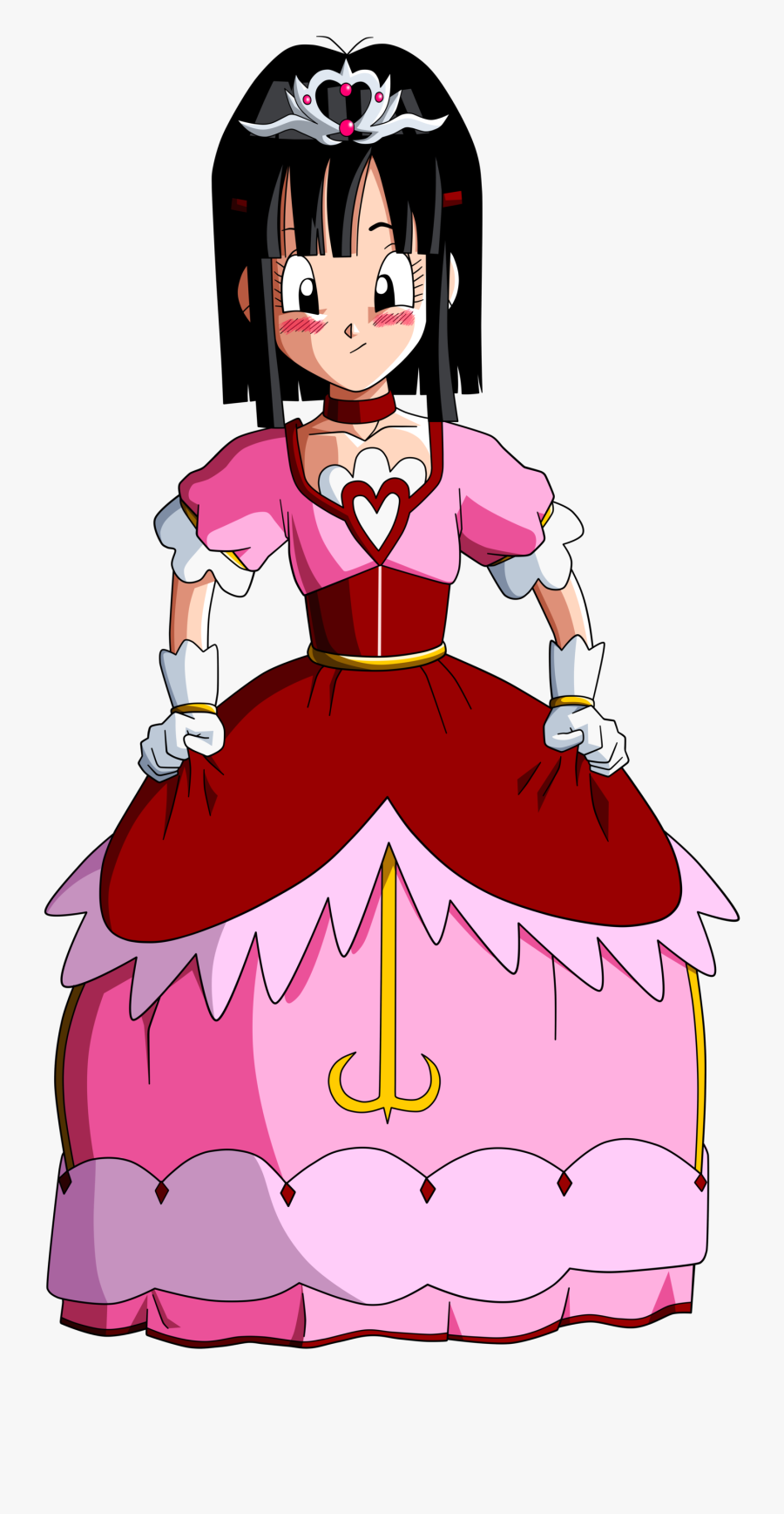 Deaf-machbot 126 6 Dragon Ball Gt=pan In A Pokemon - Dragon Ball Gt Dress, Transparent Clipart