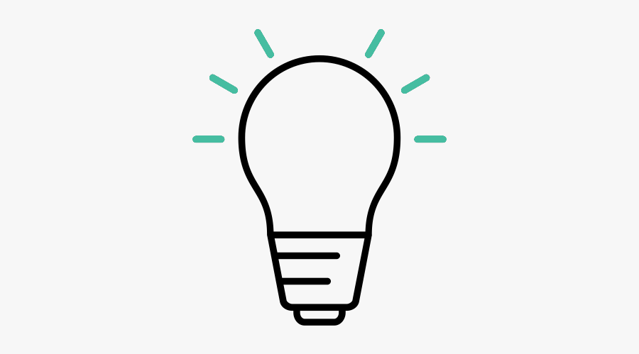 Lightbulb - Ability Icon, Transparent Clipart