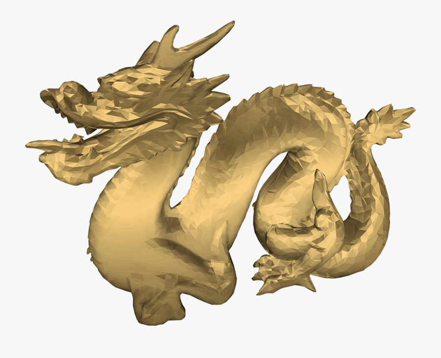 Flying Dragon Png - Gold Japanese Dragon Png, Transparent Clipart