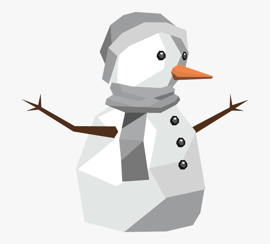 Boneco De Neve - Duck, Transparent Clipart