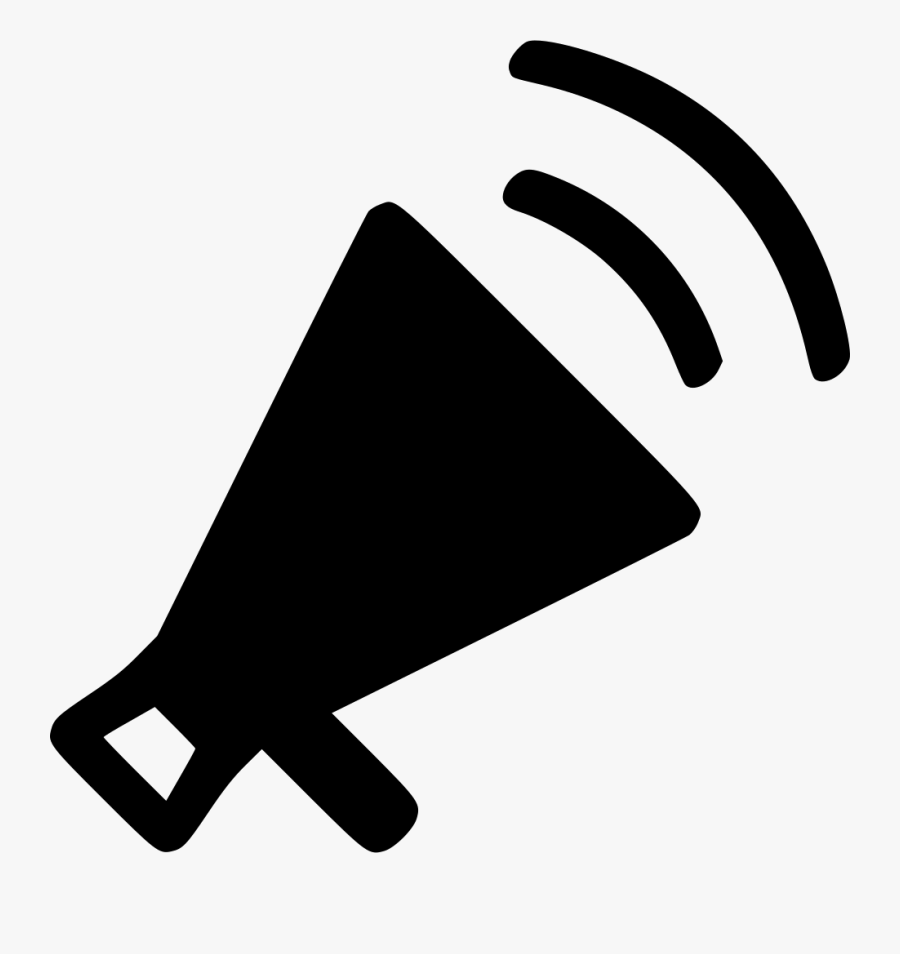 Audio News Megaphone - Notice Icon Png, Transparent Clipart
