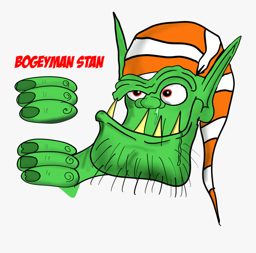 Bogeyman Stan Copy - Cartoon, Transparent Clipart