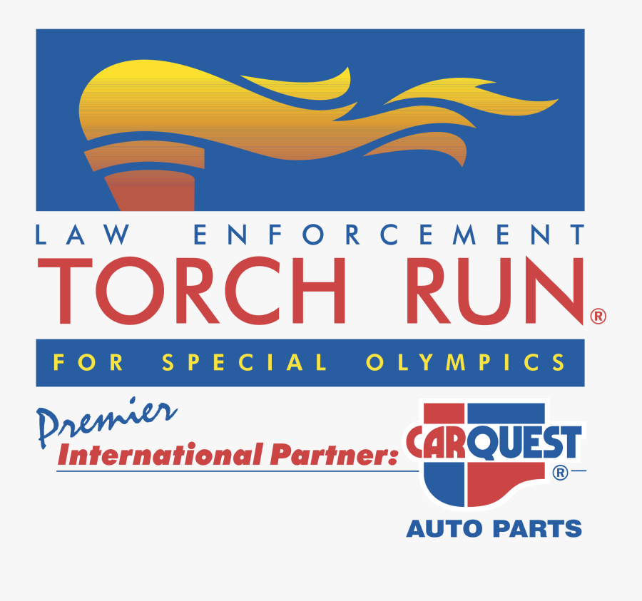 Transparent Special Olympics Clipart Free - Law Enforcement Torch Run, Transparent Clipart