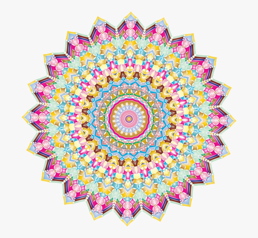 Pink,symmetry,placemat - Clip Art, Transparent Clipart