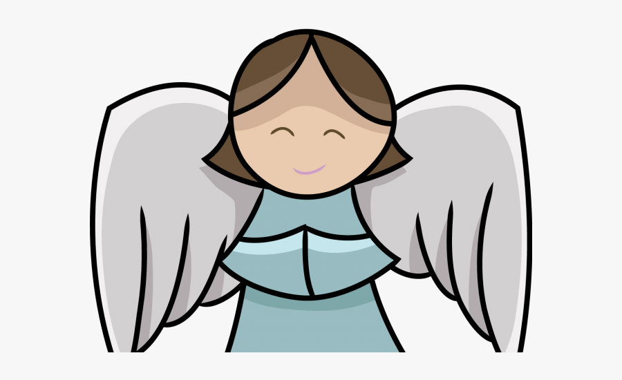 Cute Christmas Angels Clipart, Transparent Clipart