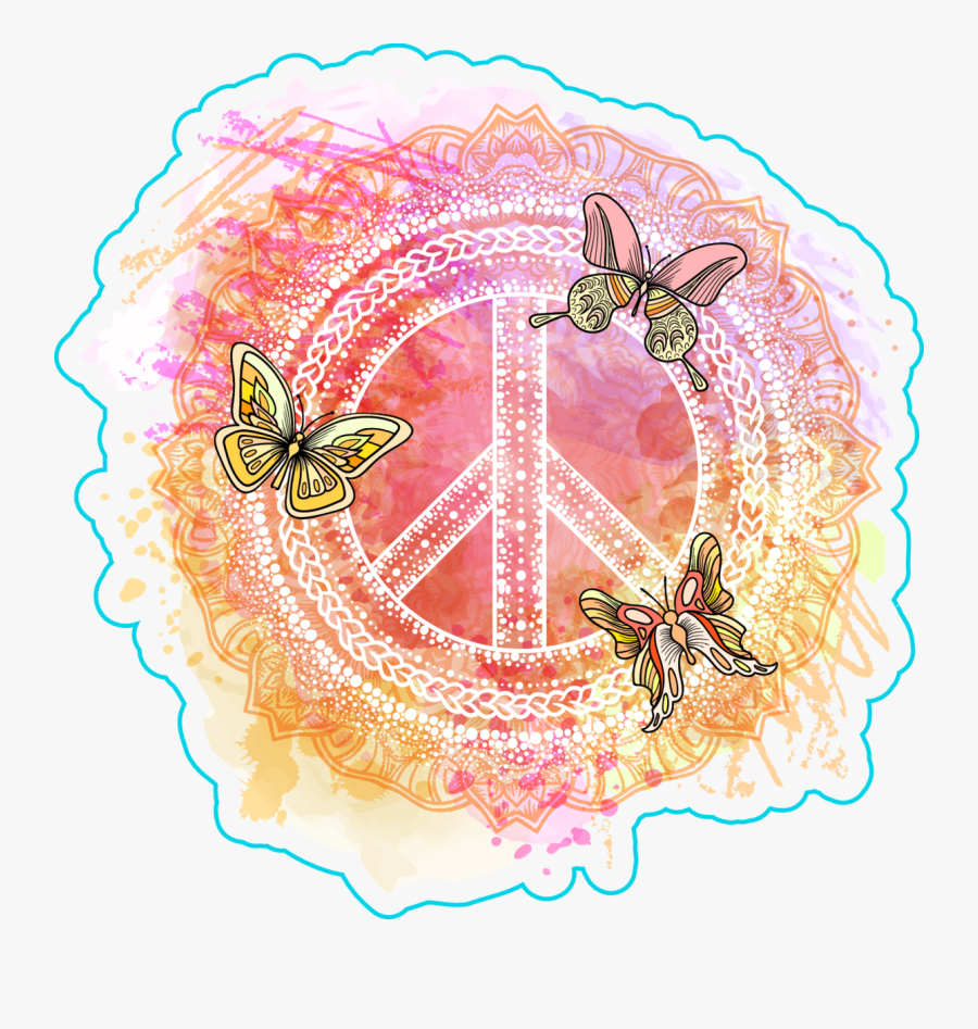 Transparent Texas Clipart - Peace Week Background Pastel Pink, Transparent Clipart