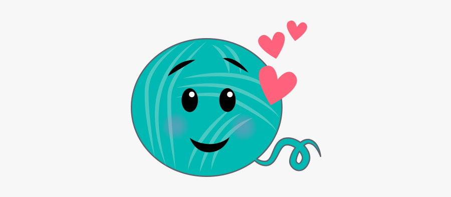 Loveyarn - Yarn Emoji, Transparent Clipart