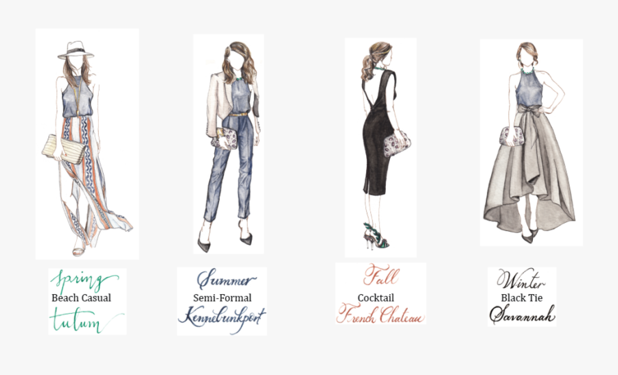 Transparent Prom Dress Clipart - Visual Arts, Transparent Clipart