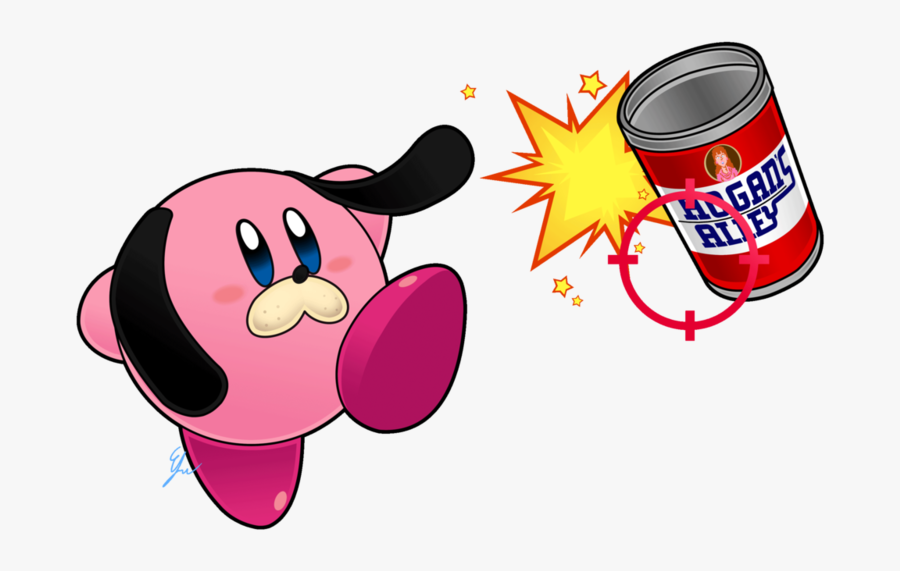 Pink Star Kirby Hunt Duck Allies Super - Duck Hunt Duo Can, Transparent Clipart