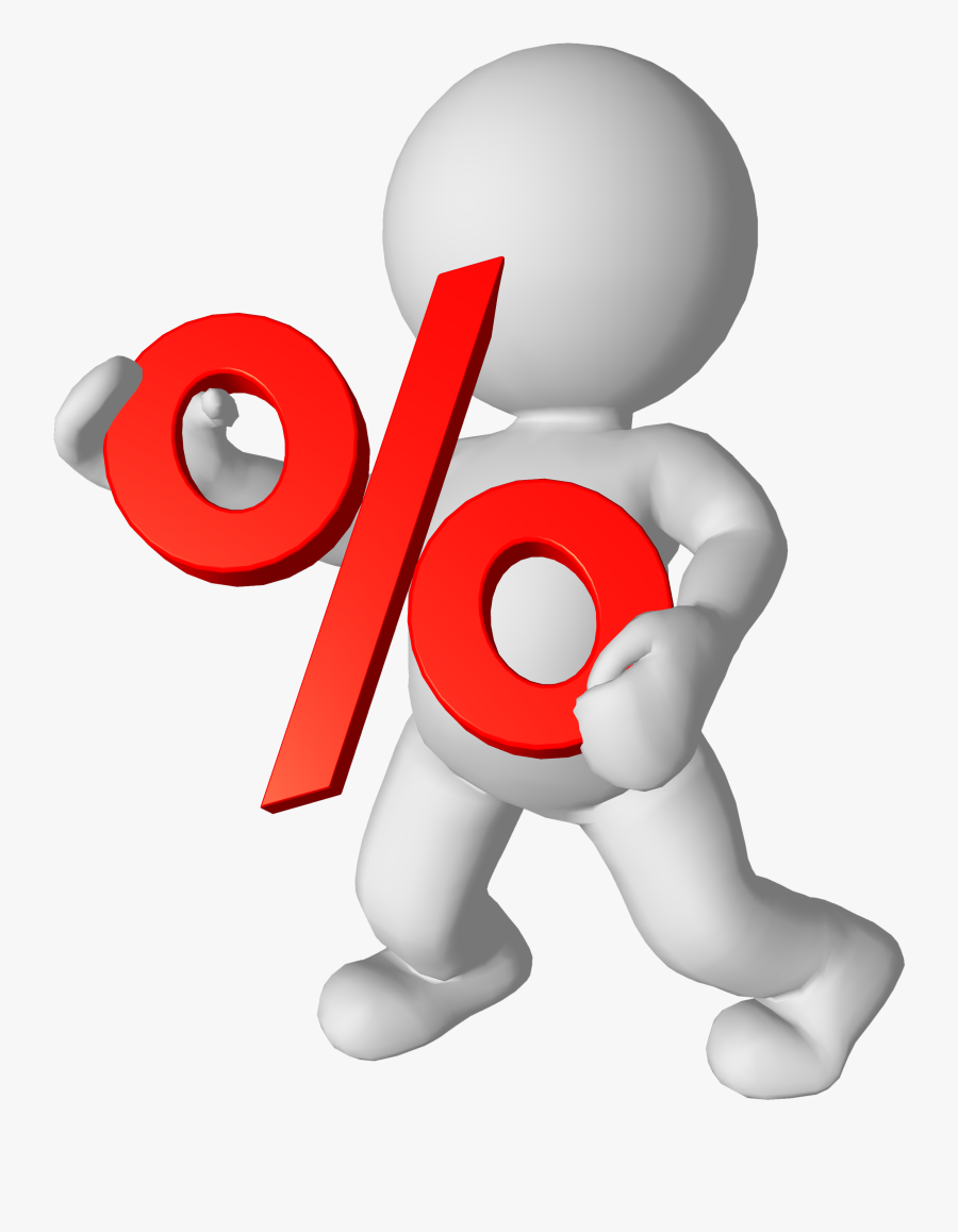 Percent Png - Percentage Transparent Background, Transparent Clipart