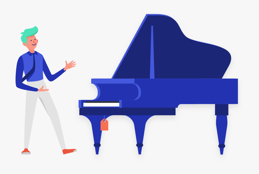 Case Study Clipart , Png Download - Piano, Transparent Clipart