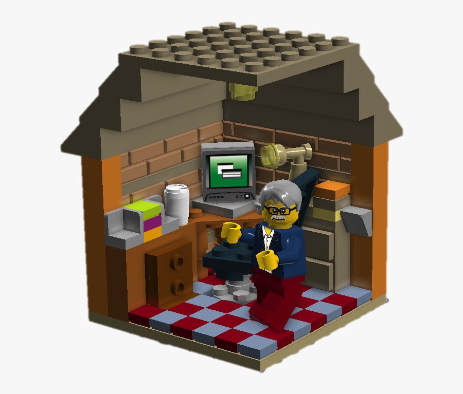 Lego Study Room - Cartoon, Transparent Clipart