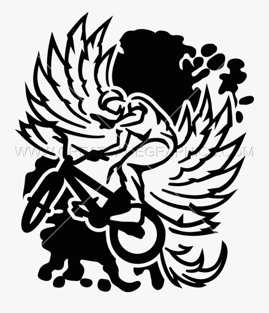 High Fashion Bmx - Illustration, Transparent Clipart