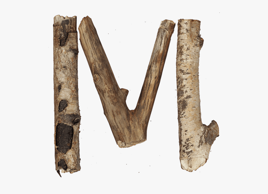 Dry Twigs Font - Twig Letters Font, Transparent Clipart