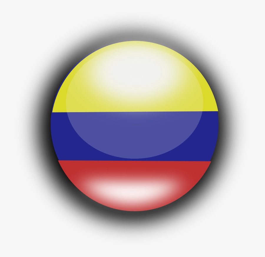 Icono Colombia - Circle, Transparent Clipart