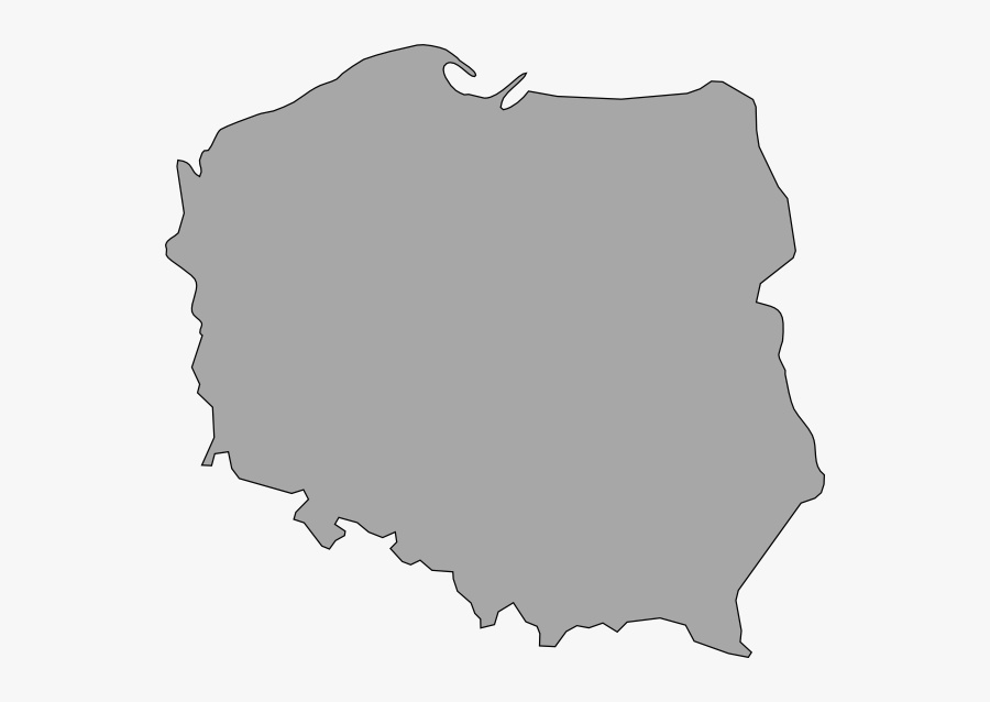 Free Vector Map Of Poland Clip Art - Poland Map Vector, Transparent Clipart