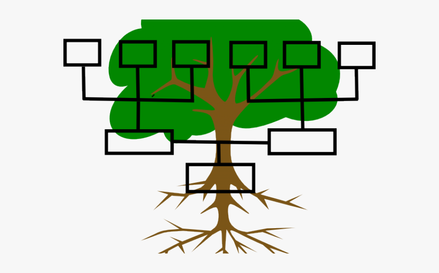 Family Line Cliparts - Family Tree Clipart, Transparent Clipart