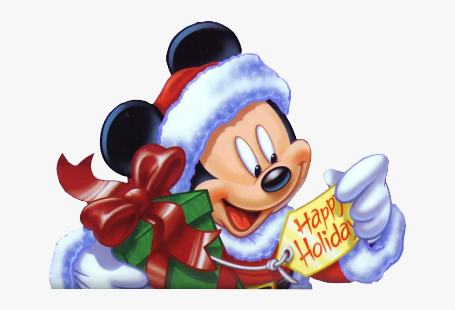Happy Holidays Mickey Mouse , Free Transparent Clipart ClipartKey