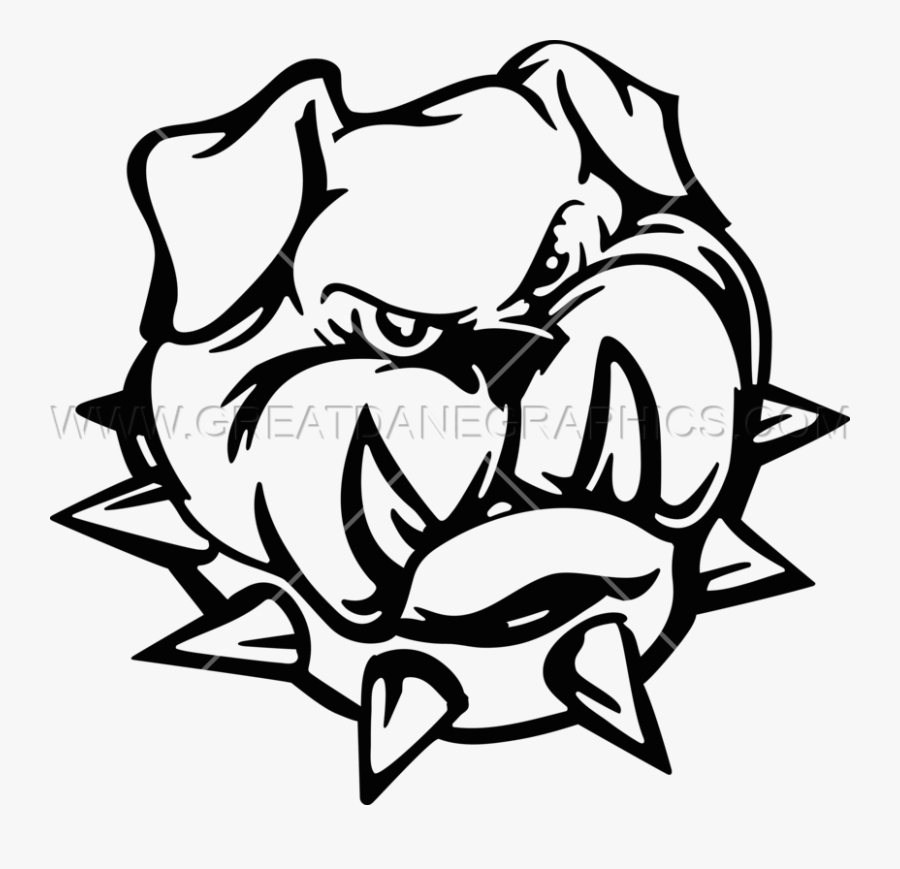 Bulldog Head Production Ready Clipart , Png Download - Angry Bulldog, Transparent Clipart