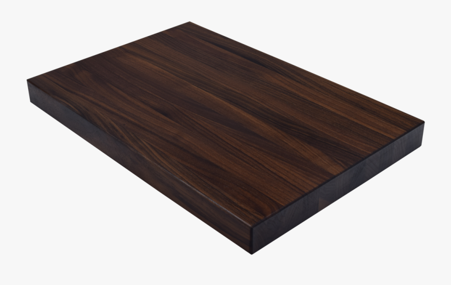 Walnut Edge Grain Butcher Block Cutting Board, Transparent Clipart