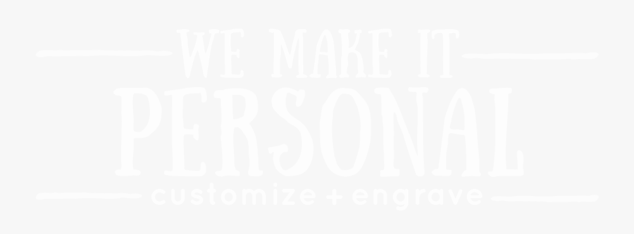 We Make It Personal Laser Engraving - Hyatt White Logo Png, Transparent Clipart