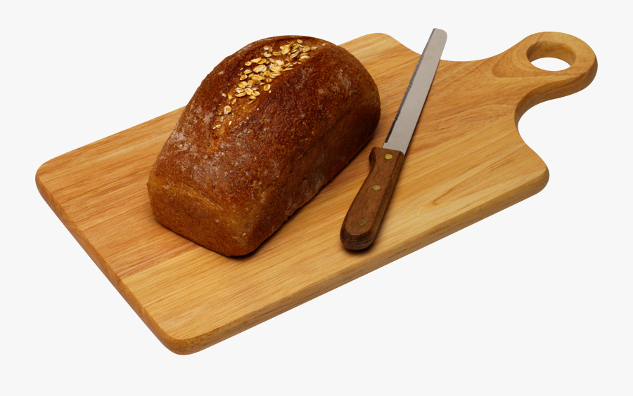Bread Png Image - Cutting Food Transparent Background, Transparent Clipart