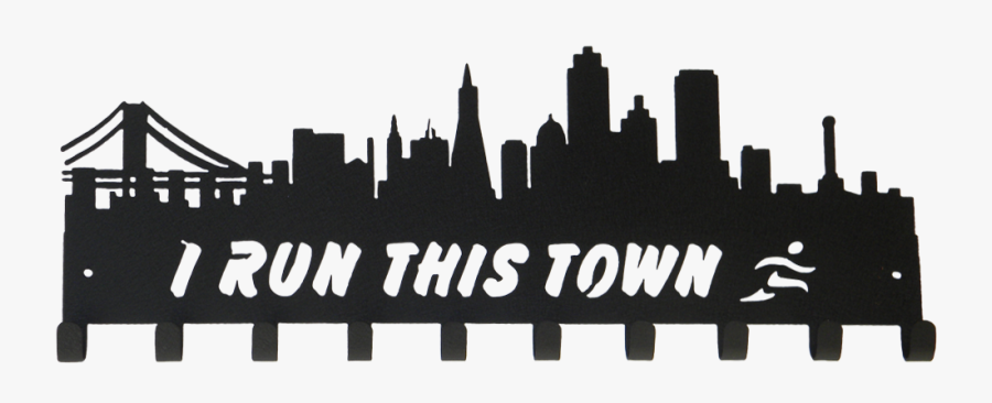 San Francisco Skyline Png - San Francisco Cityscape Silhouette, Transparent Clipart