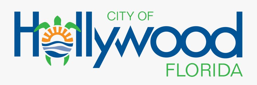 Transparent Hollywood Sign Png - City Of Hollywood Florida Logo, Transparent Clipart