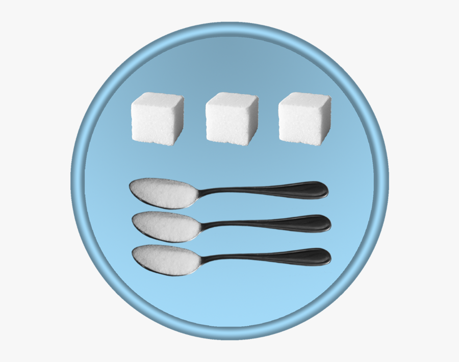 Transparent Sugar Cubes Clipart - Spoon, Transparent Clipart