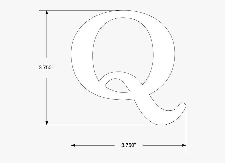 White Qanon Q Sticker - Circle, Transparent Clipart