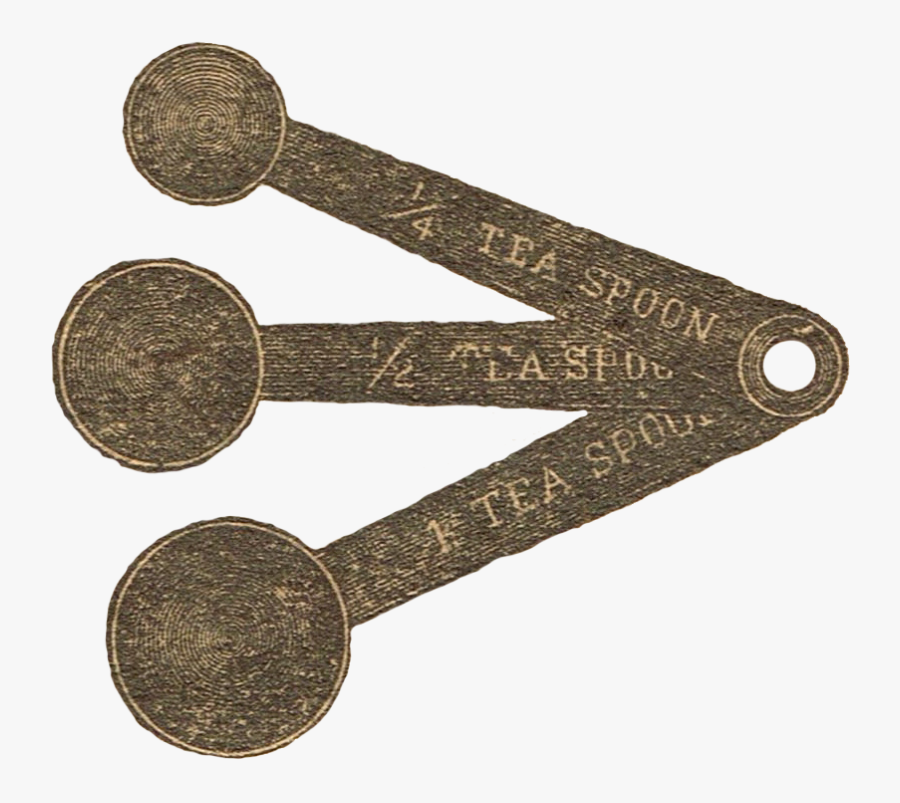 Antique Measuring Spoons Image Clipart , Png Download - Coin, Transparent Clipart