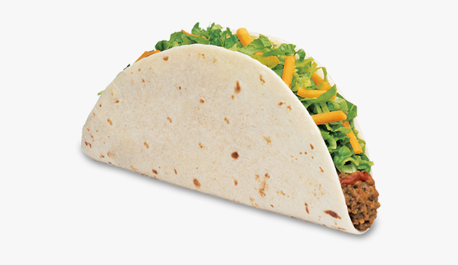Taco Clip Soft - Taco John's Soft Taco, Transparent Clipart
