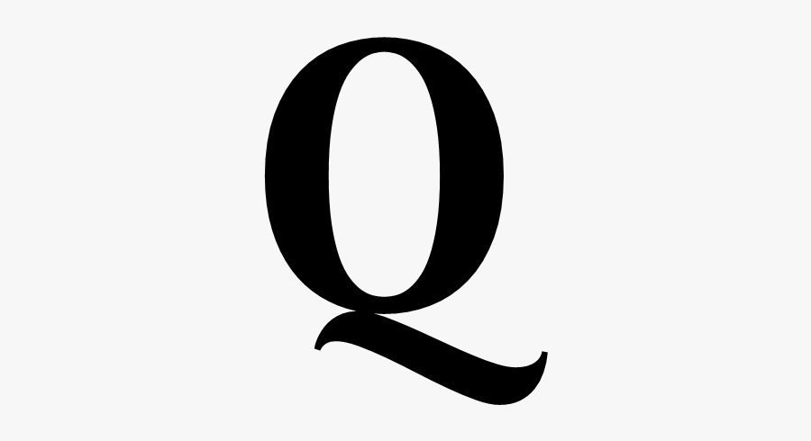 Quellus Letter Q - Circle, Transparent Clipart