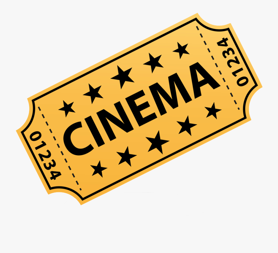 Png Movie Transparent Images - Drawing Of A Ticket, Transparent Clipart
