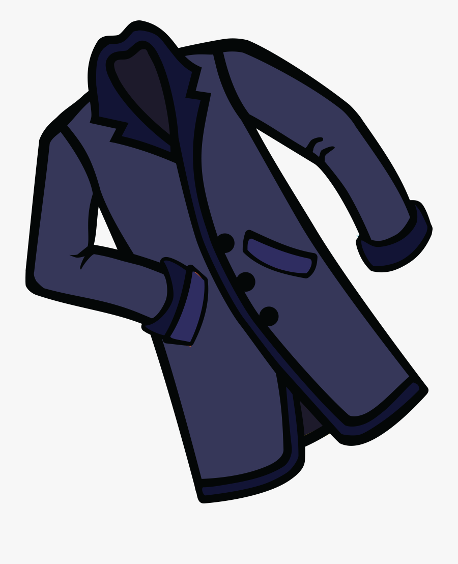Free Clipart Of A Coat - Clothing, Transparent Clipart