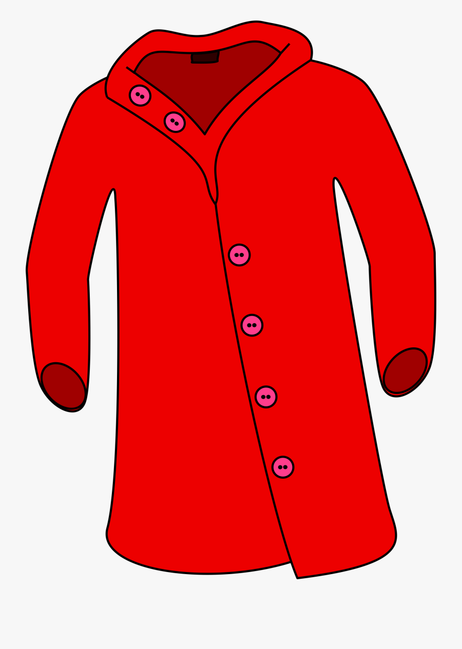 Clipart - Red Coat Clipart, Transparent Clipart