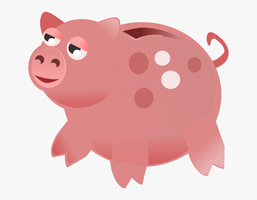 Piggy Bank - Cerdo Hucha Png, Transparent Clipart